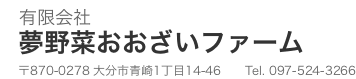 有限会社夢野菜おおざいファーム