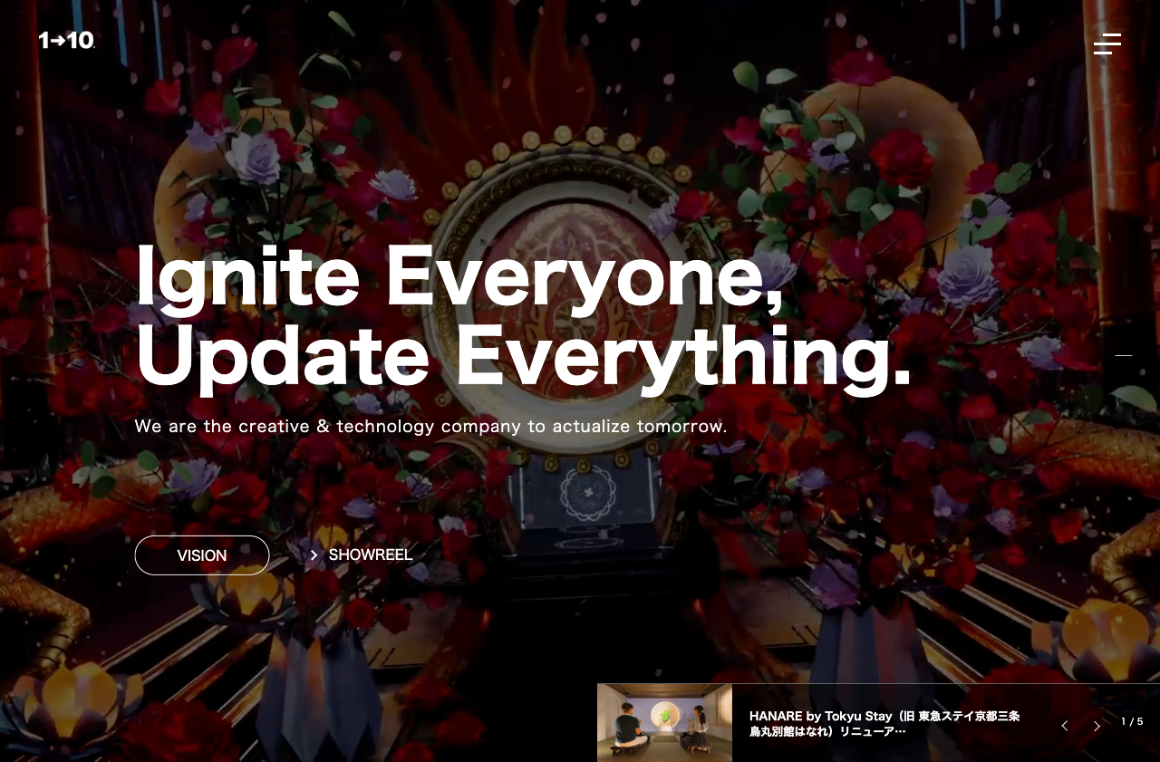 株式会社ワントゥーテン